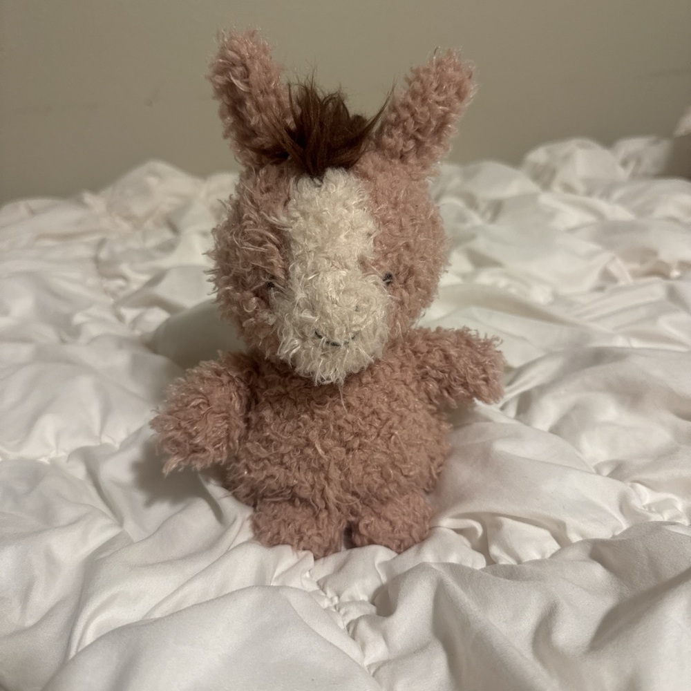 Jellycat Fuzzy Plush Toy in Brown and Cream - Picture 1 of 3